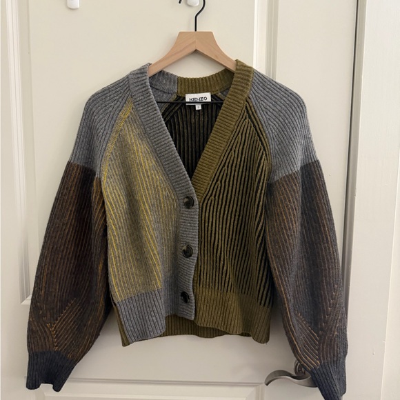 Kenzo Color block Cardigan S